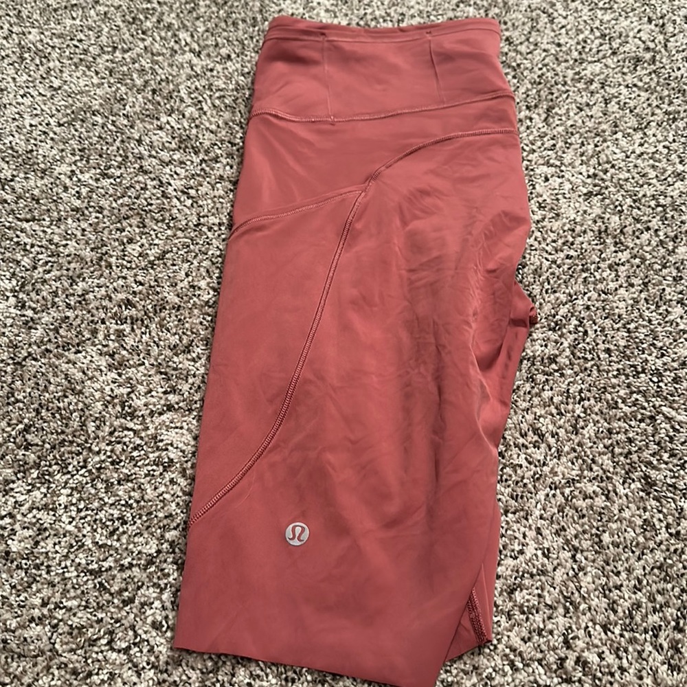 Lulu lemon Biker Shorts- pink